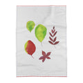 Autumn Leaves Tea Towel – Cotton-Linen Kitchen Towel