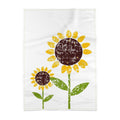 Sunny Retro Sunflower Teatowel