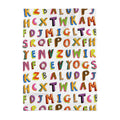 Alphabet Frenzy Teatowel