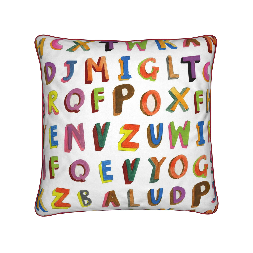 Alphabet Frenzy Cushion