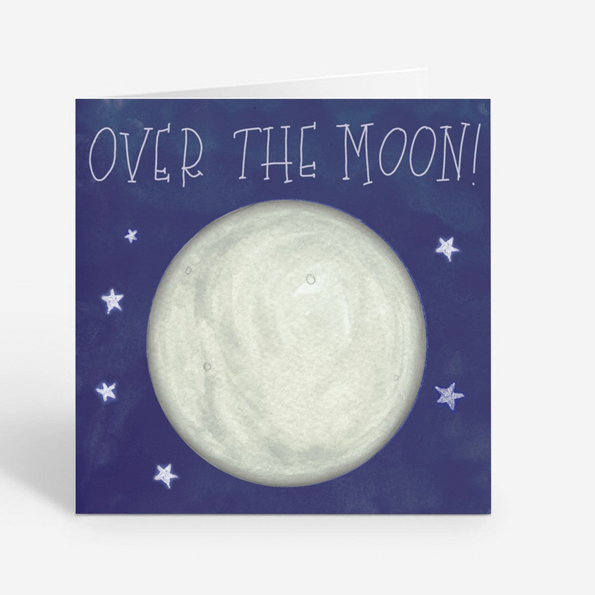 Celestial Greetings: Over The Moon
